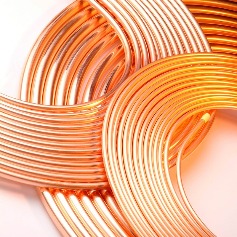 Factory Outlet Wholesale Copper Inner Grooved Pipe for Refrigeration and AC System