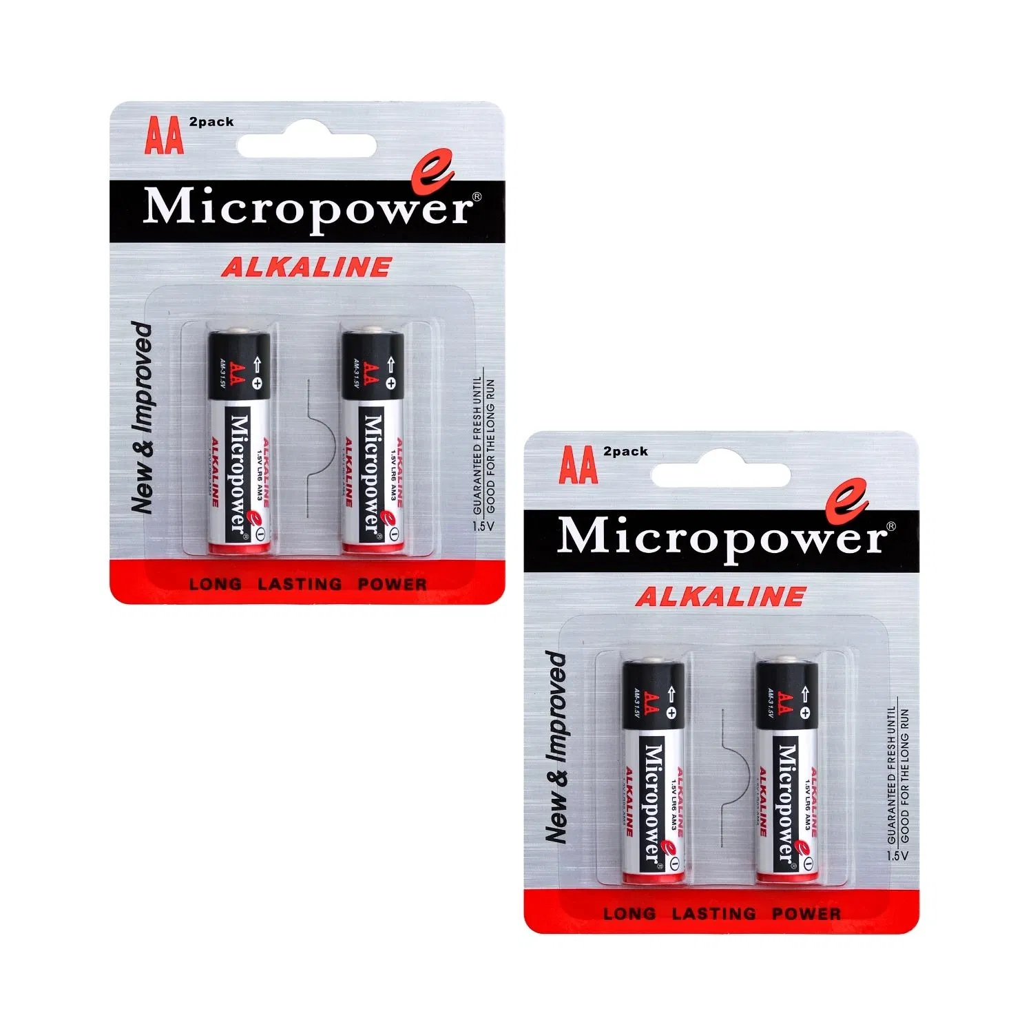 AA Alkaline Battery Micropower Brand for Wireless Microphone Batteries Lr6