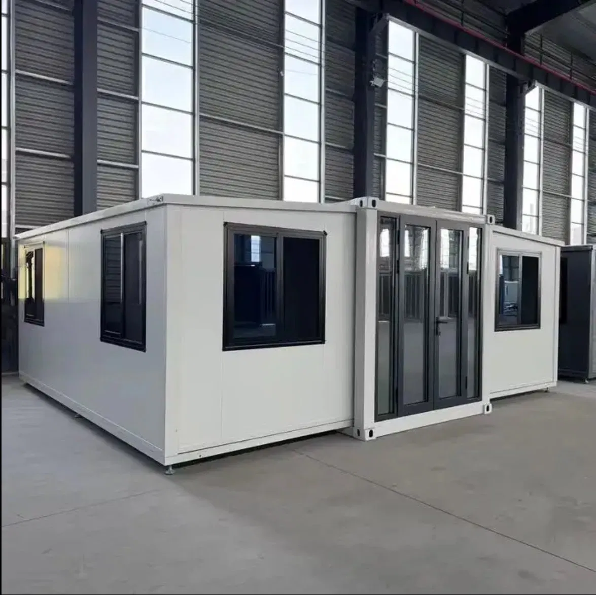 MGO / Spc Floor and Customized Tiny Home Expandable Office Prefabricated House Movable Expandable Container House