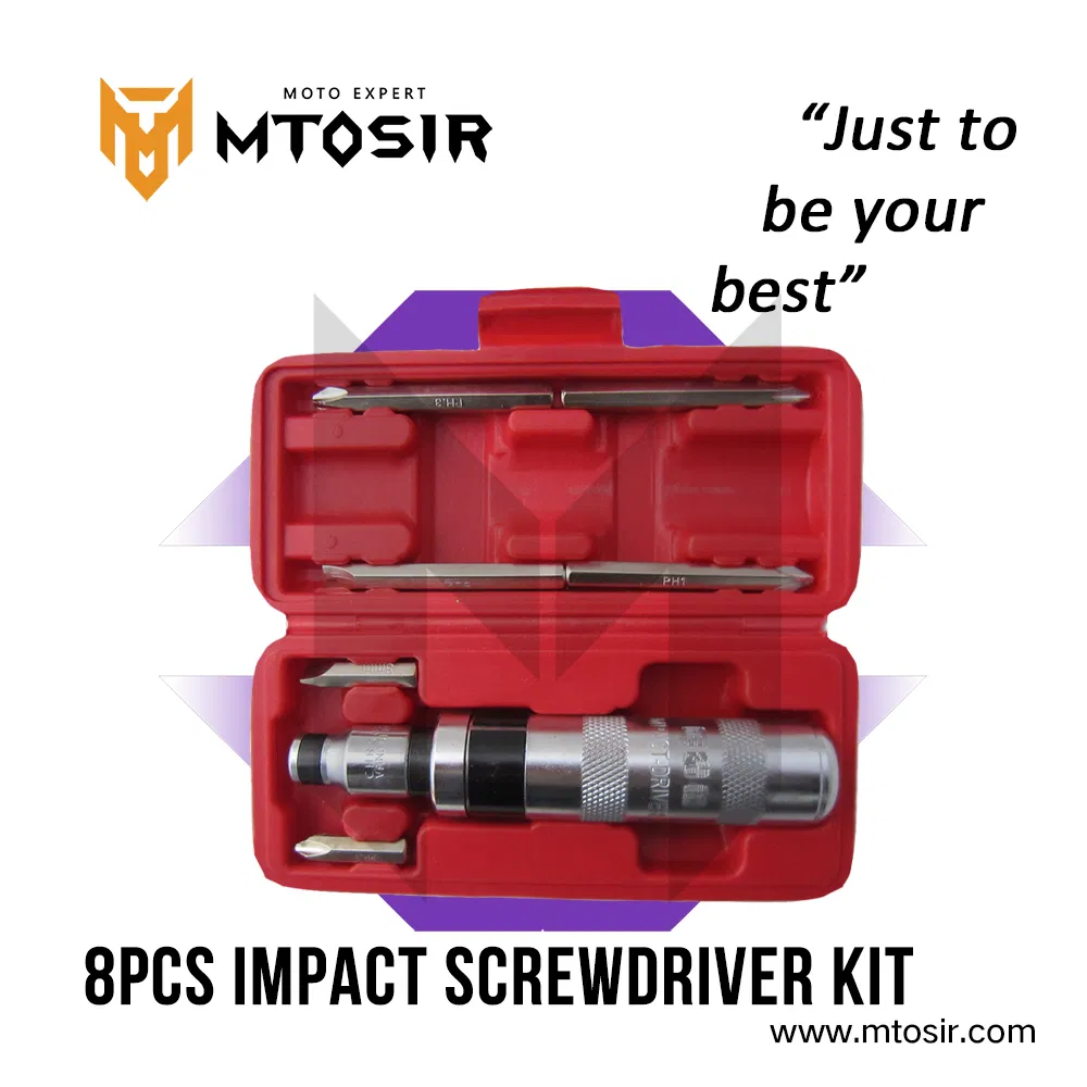 Набор ударных отверток MTOSIR, 8 предметов
