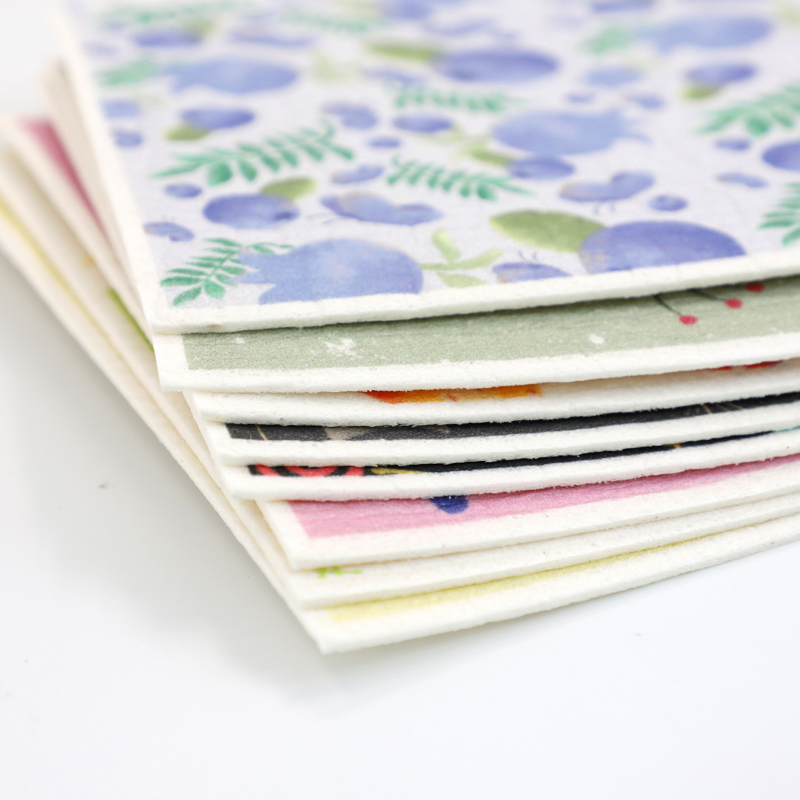 Reusable Quick Drying Germany Cellulose Dish Cloths Kitchen Cleaning Cloths