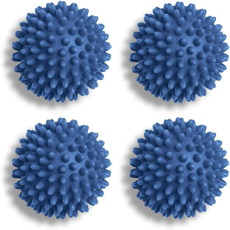 Promotional Factory Wholesale Durable 4-Pack Eco-Friendly TPR Cleaning Household Items Dryer Balls