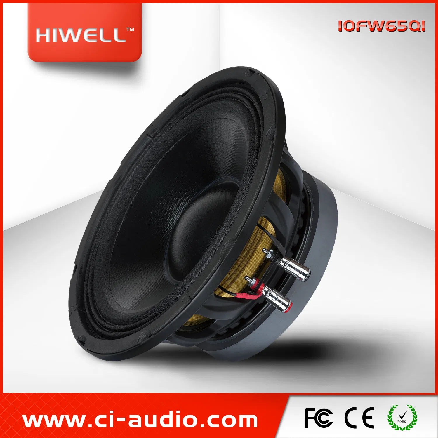 High Quality 10'' PRO Audio, High Efficient Moto System Professional Loudspeaker.