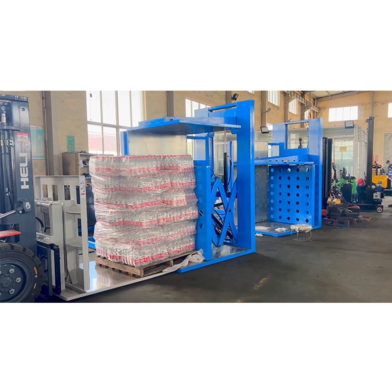 High Quality 2ton Capacity Pallet Changer/Automatic Load Transfer System for Refractory Cement