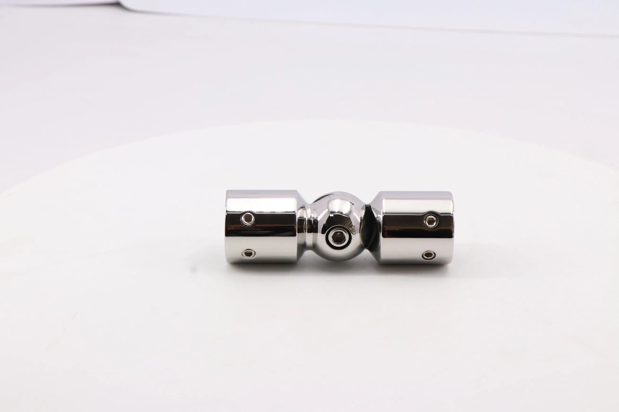 Premium Round Steel Tube Connectors for Elegant Shower Rooms