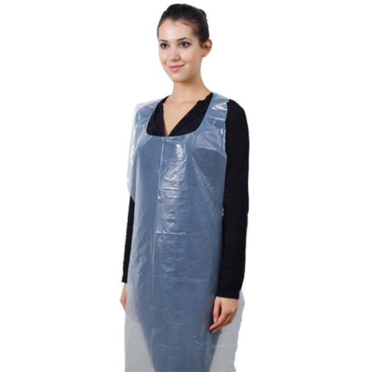 Single Use PE Apron - Embossed
