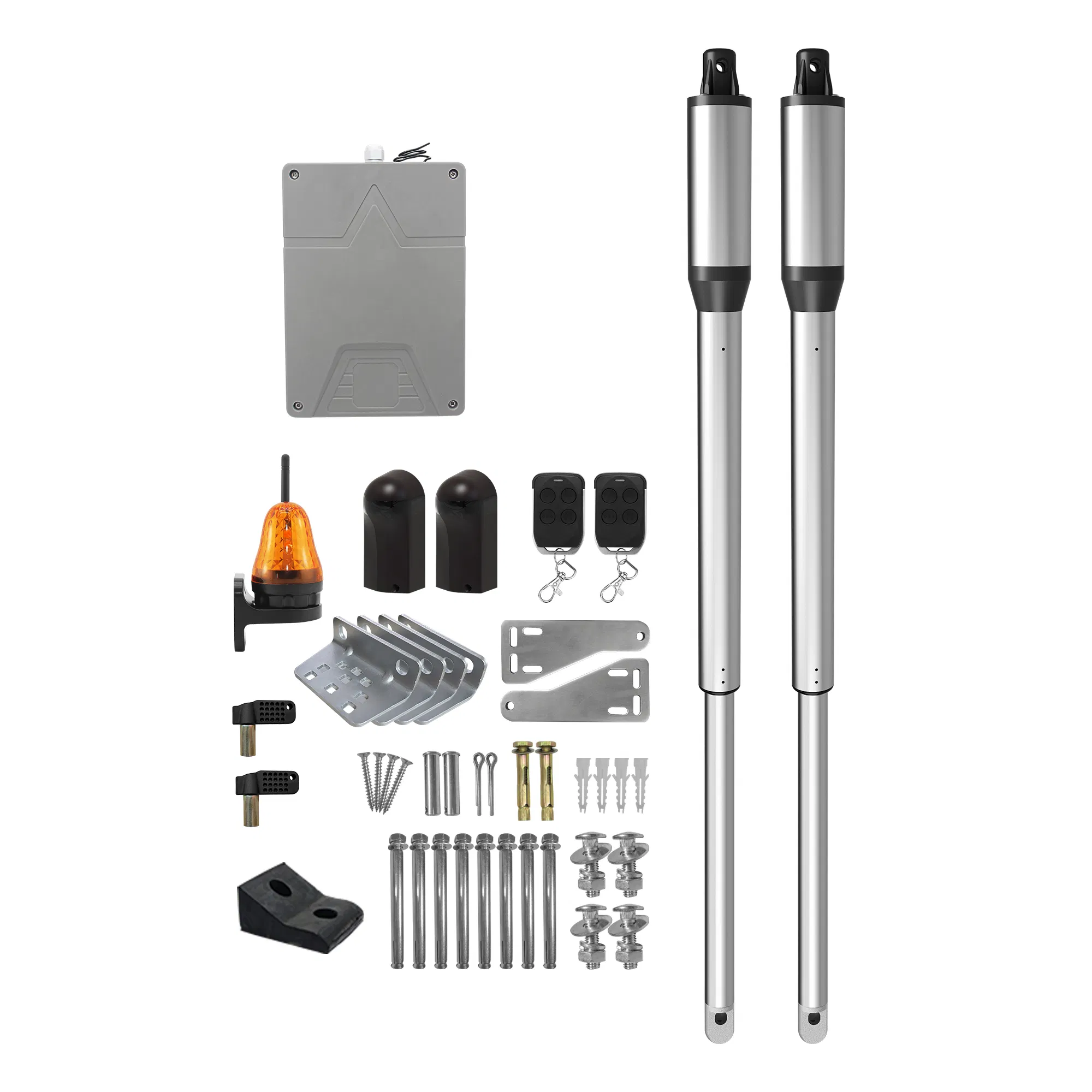 Jujiang C01-L Solar Power Battery Swing Garage Door CE Motor Gate Opener