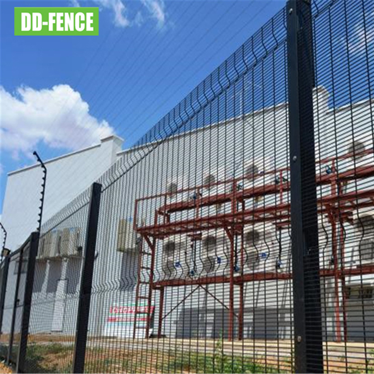 New Design Max Security 358 High Security Anti Climb Prison Fence and Gate System for Embassy Boundary Security