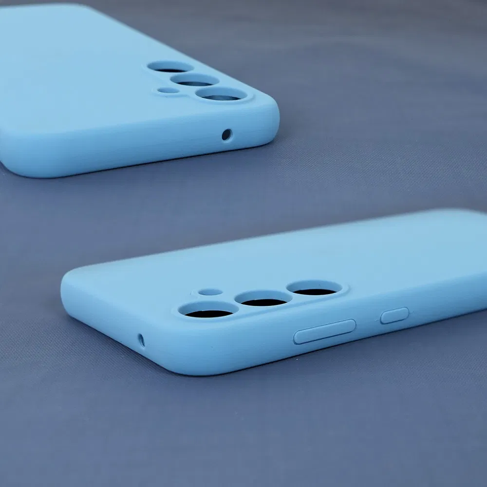 Чехол Samsung A55 Liquid Silicone, ударопрочный