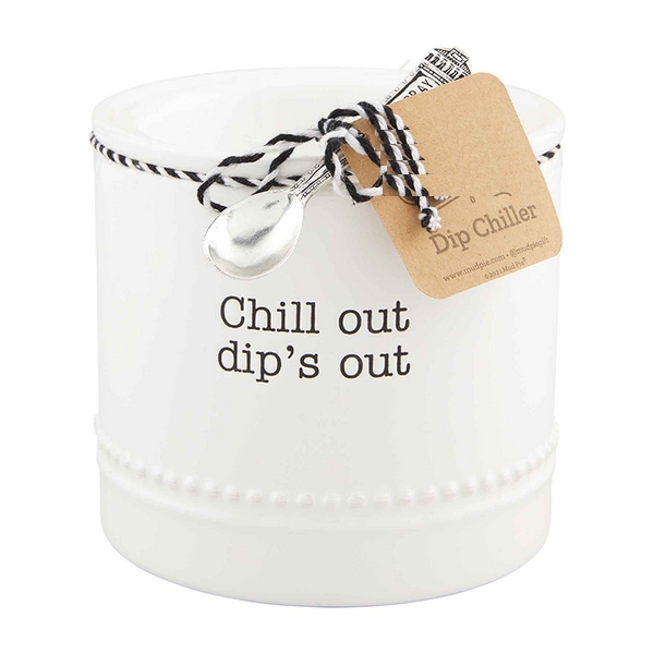 Stylish Three-Piece Ceramic Serving Dish and Chiller Bowl Set