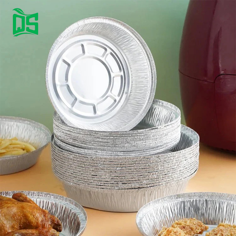 Disposable Aluminium Foil Baking Pan Cooking Aluminium Foil Baking Tray with Lid