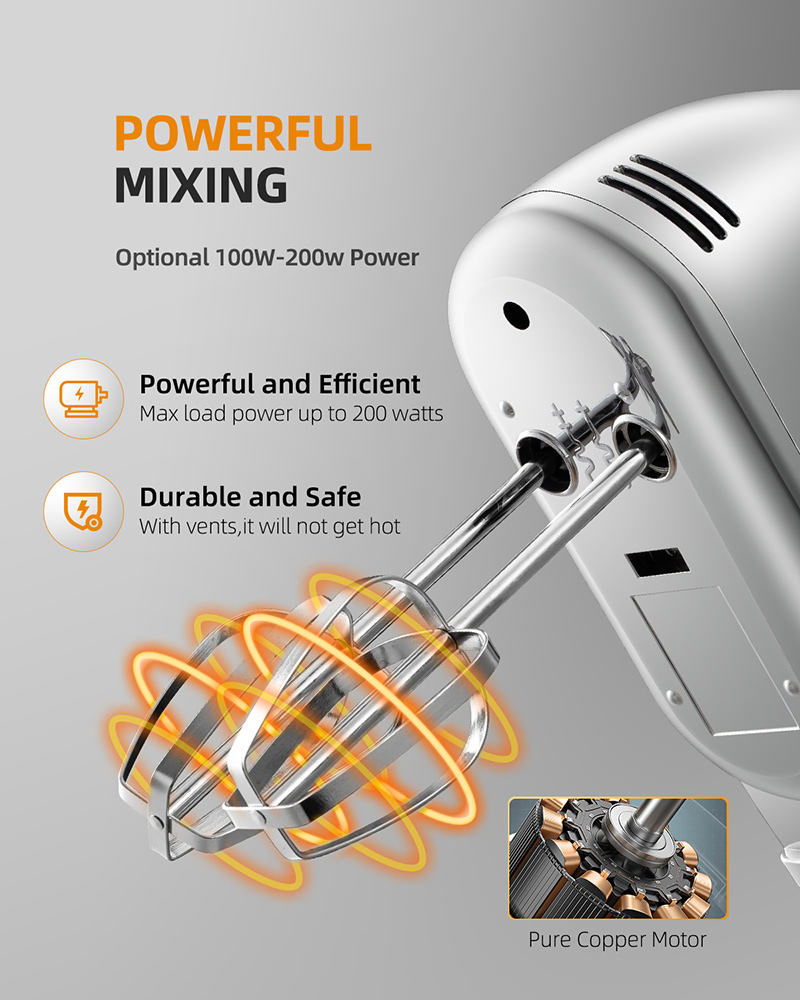 Ручной миксер Mu для теста, яиц и крема