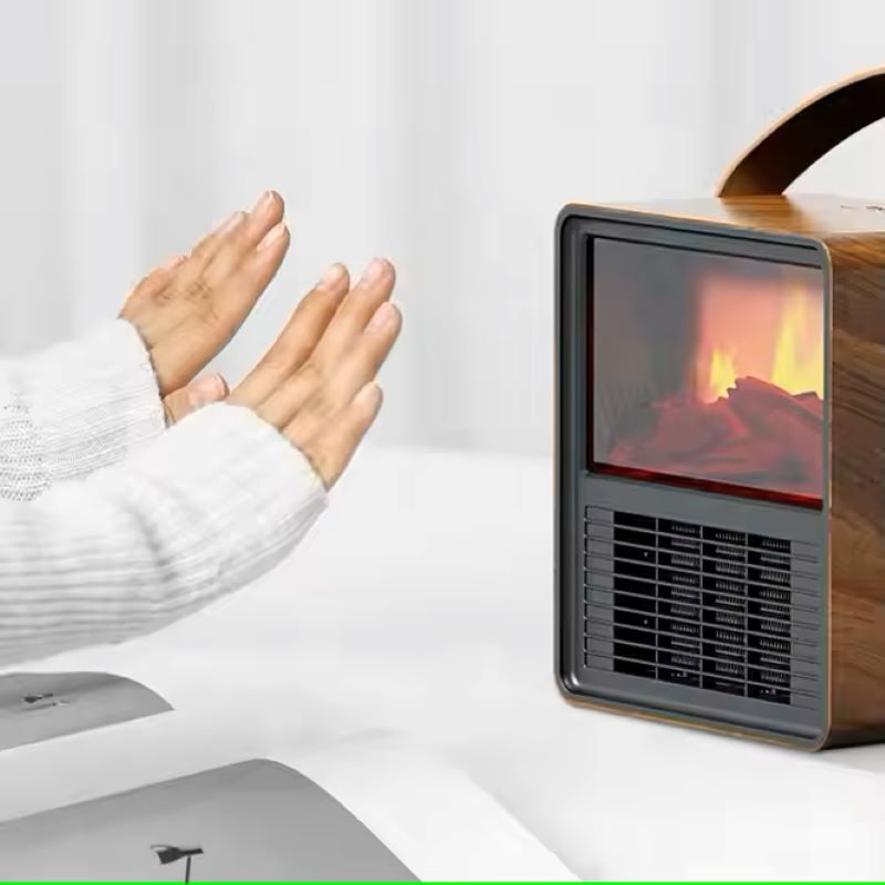 Electric Heater Portable Fireplace Warmer Ceramic Heater