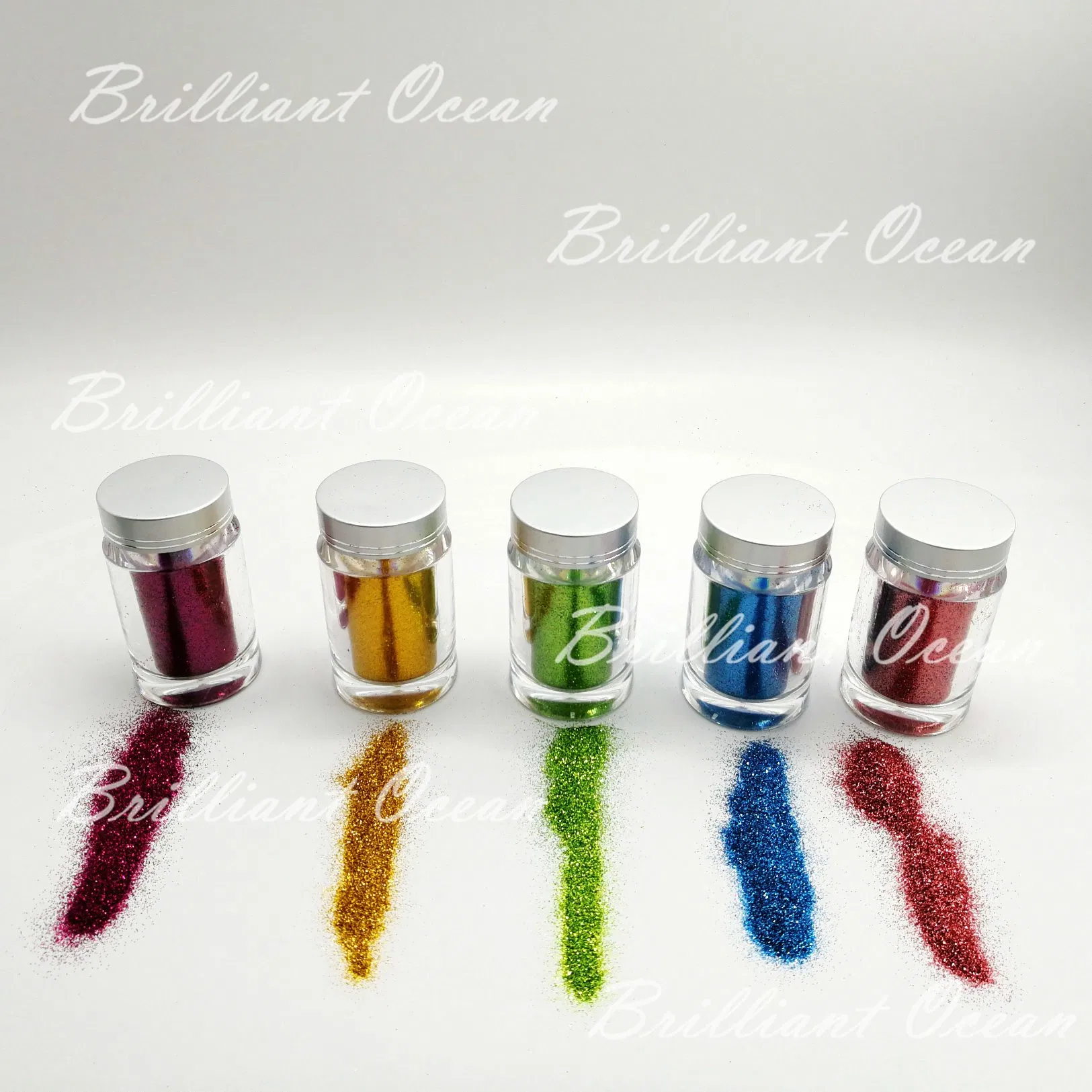 Small Package Colorful Glitter Pigment Powder
