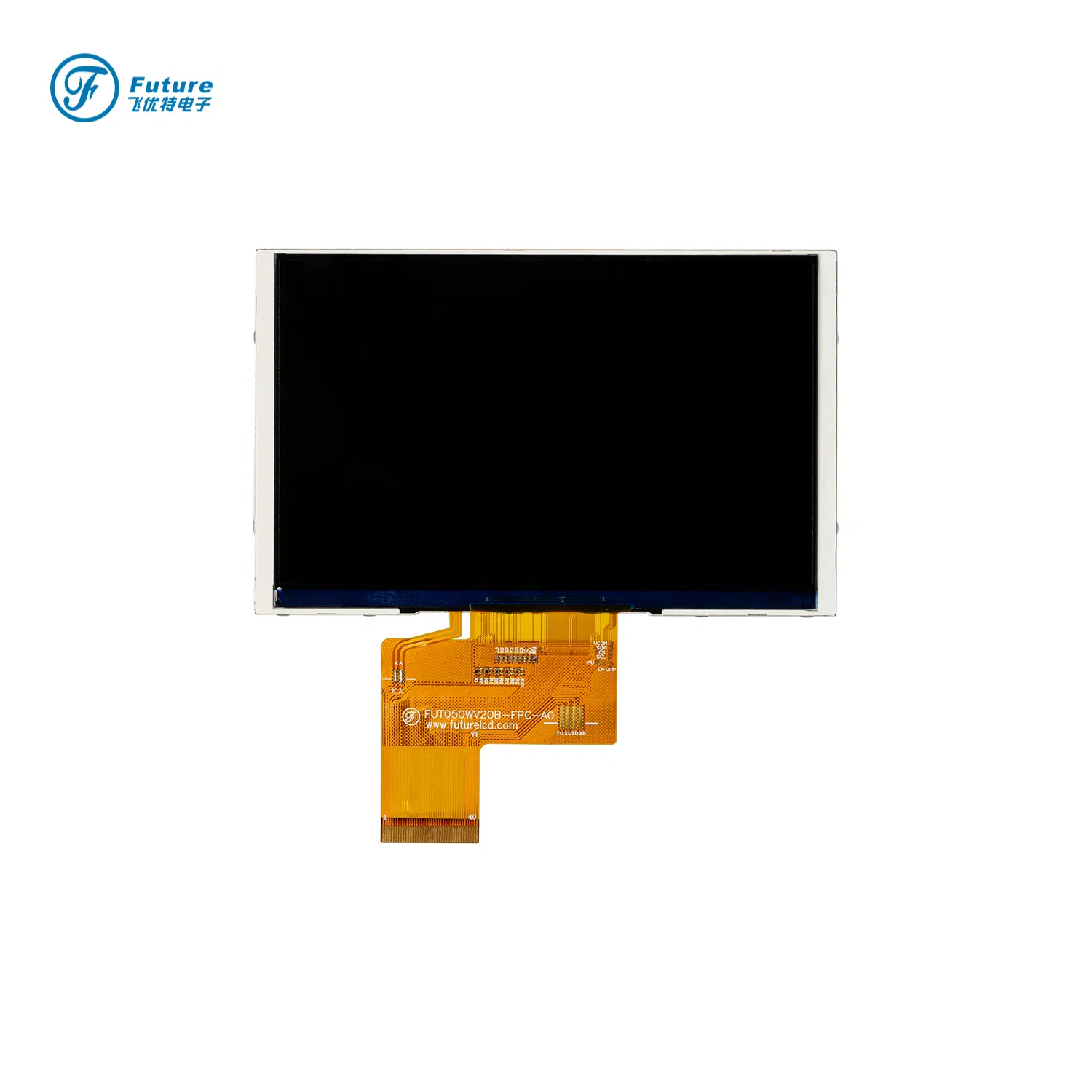 5.0 Inch TFT 800X480 Spi LCD Display Module with Capacitive Touch Screen
