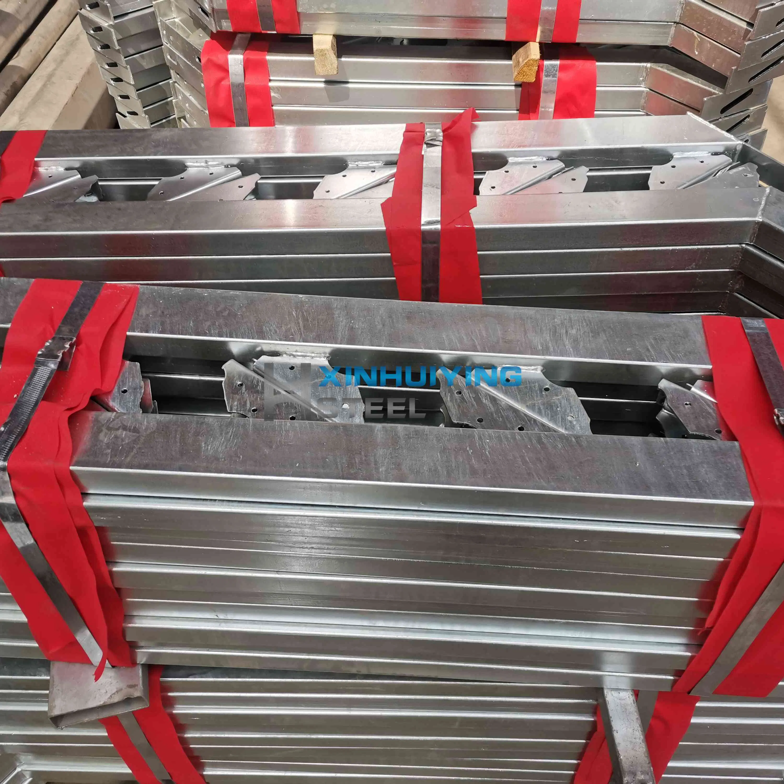 Precision Laser Cutting Hot DIP Galvanized Weld Steel Stair Stringer