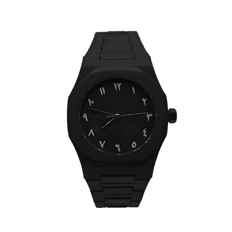 Hexagon Shape Sport Silicone Watch Waterproof Quartz Watch for Kids Men Women