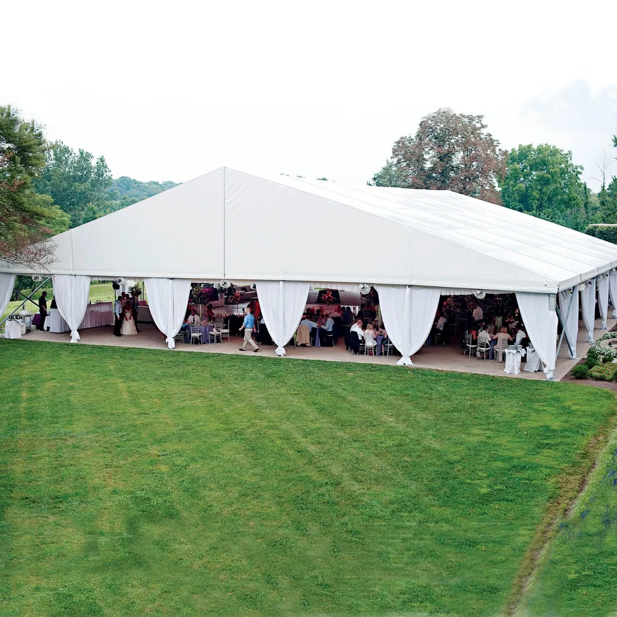 Large Curve Marquee Tent in Size 40*90m for Outdoor Events
