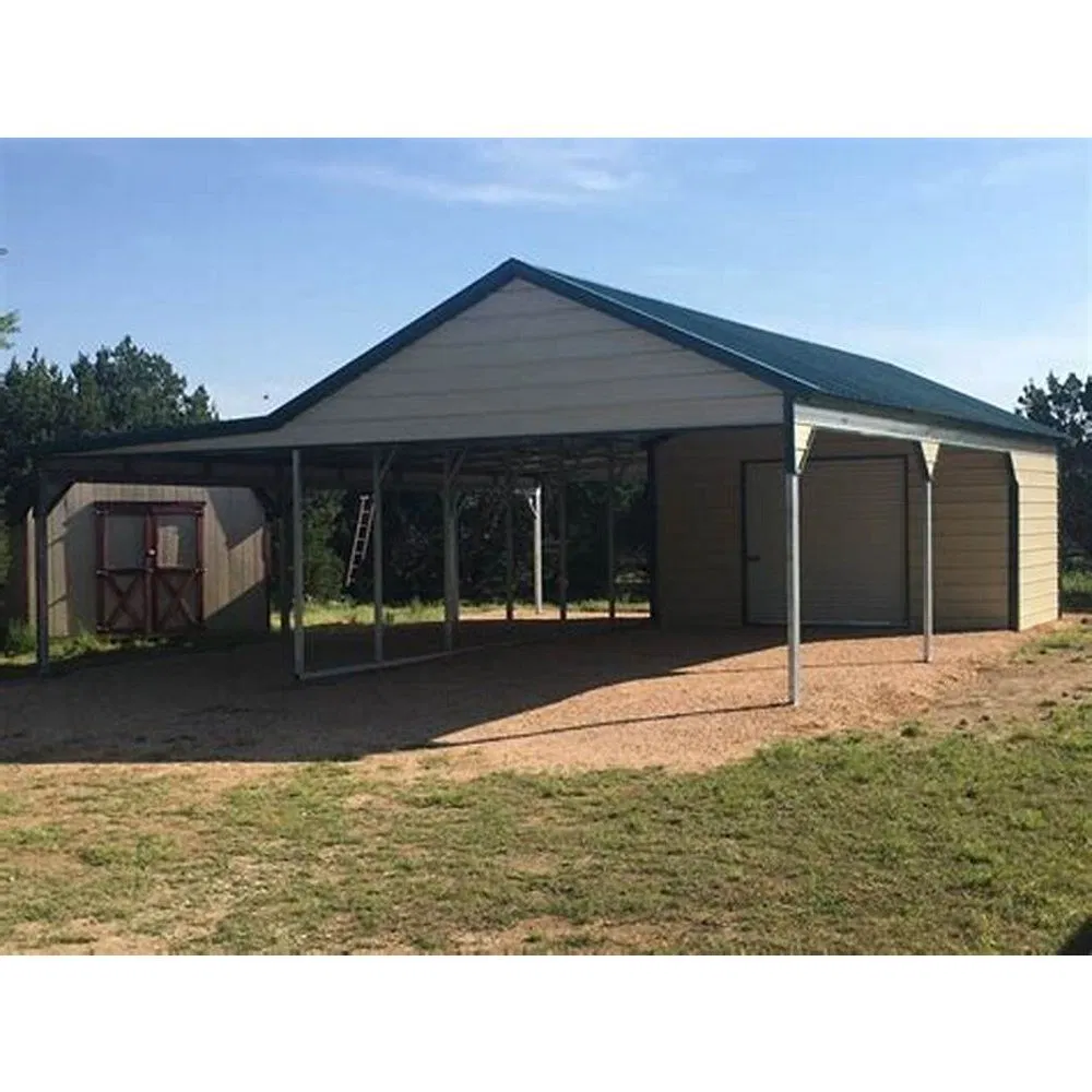 SC225 Foldable Mobile Waterproof Outdoor Garage Canopy Storage Shed Portable Metal Frame Carport