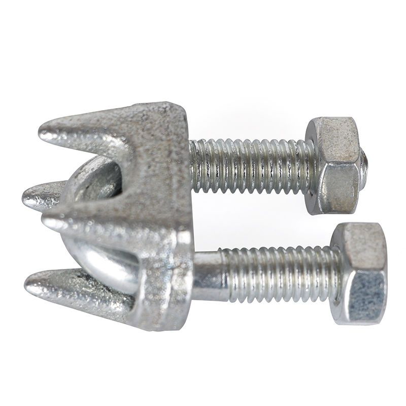 Galvanized Casted DIN 741 Malleable Steel Wire Rope Clamp