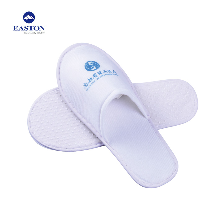 White Hotel in-Room Premium Luxury Soft White Slippers