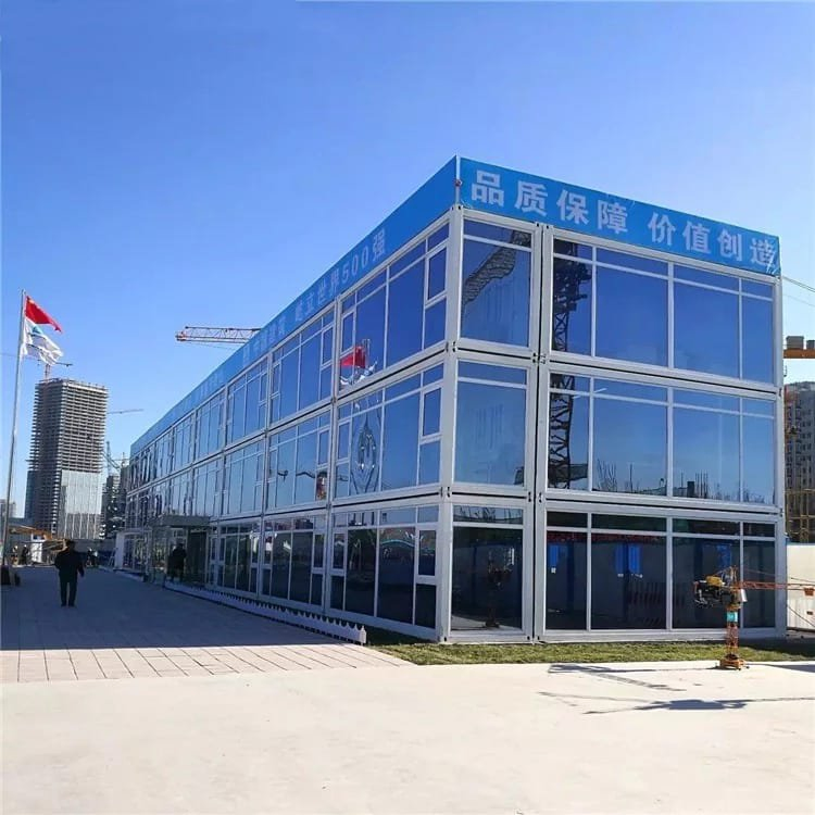 Prefabricated Office Building Easy Assemble Ready Modern Modular Container Prefab House