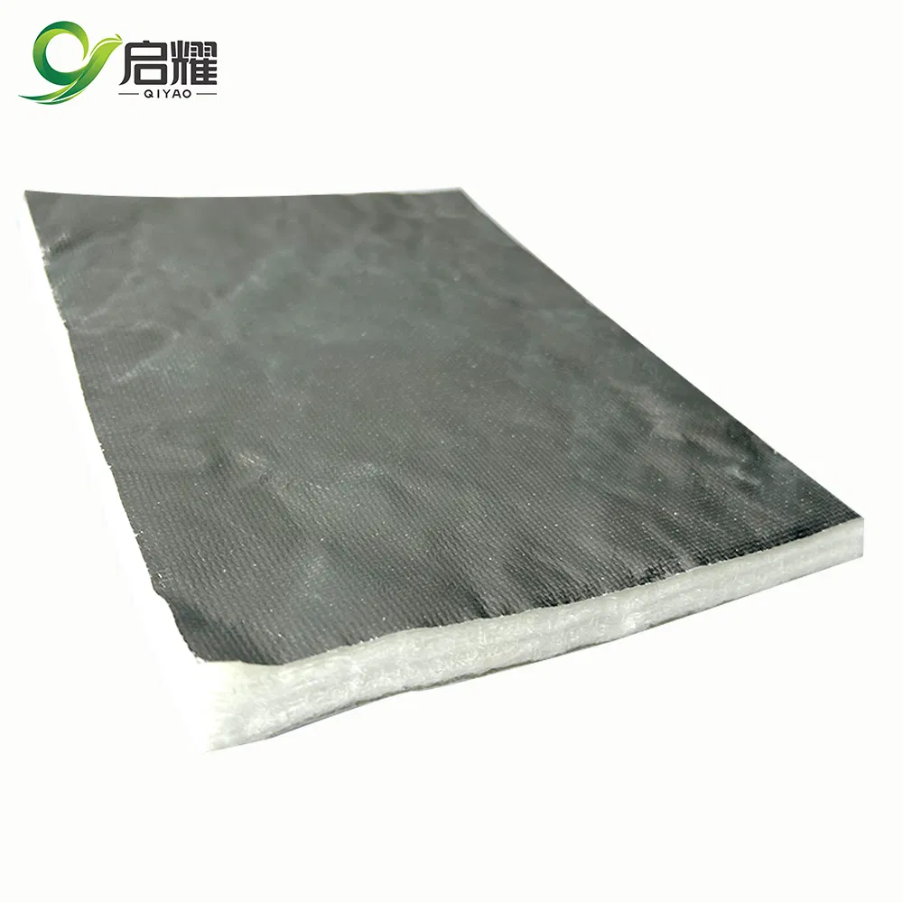 Foil Faced Low Thermal Conductivity Aerogel Heat Insulation Felt Building Material