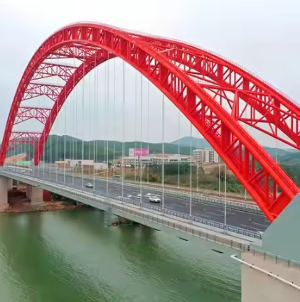 Low Cost Temporary Steel Structure Bridge Competitive Prefabricated Bridge