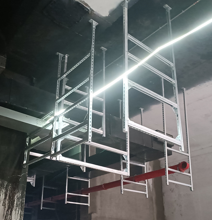 Hot Sale Slotted Channel Galvanized U-Shape Strut Channel Air Ducts Support