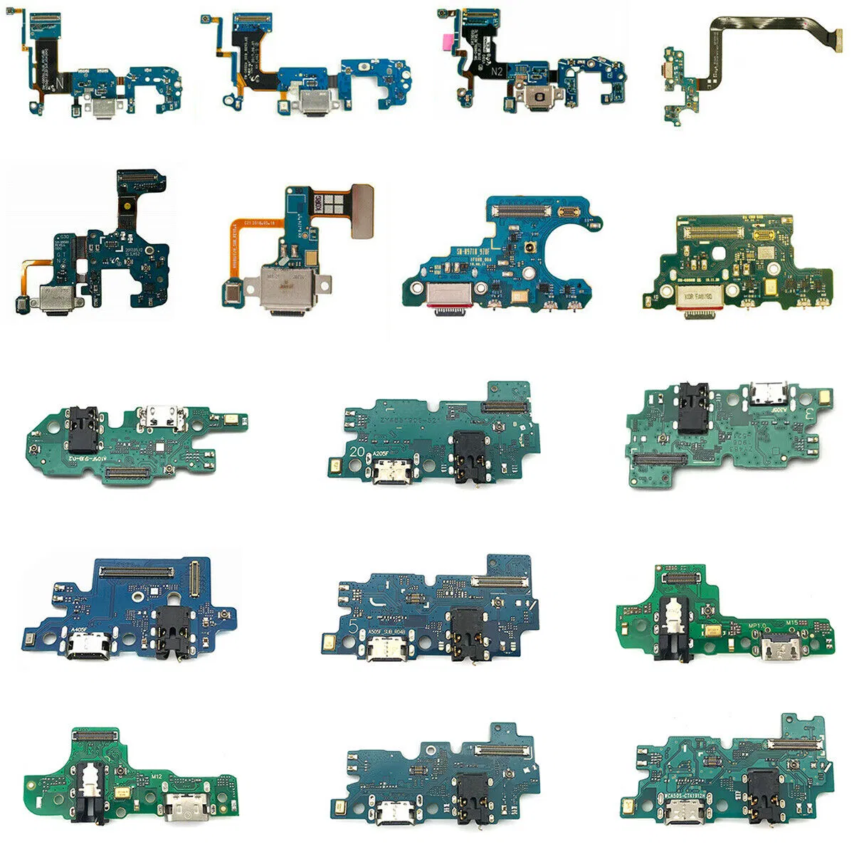 Шлейф зарядки и микрофона для Samsung Galaxy S21/S20/S10/S9/S8 Note 20/10/9/8