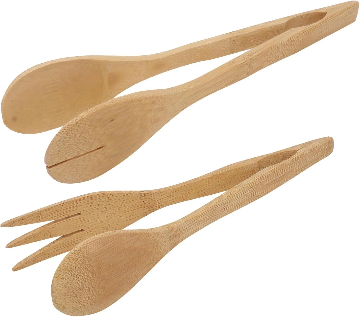 Bamboo Barbecue Tongs Self-Service Dining Multifunctional Food Clip