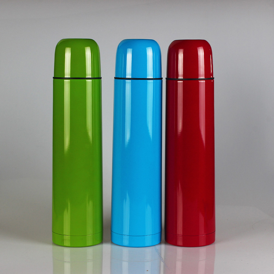 Cheapest Double Wall Bullet Shape Vacuum Insulated Stainless Steel Vacuum Flask for Promotional Gift