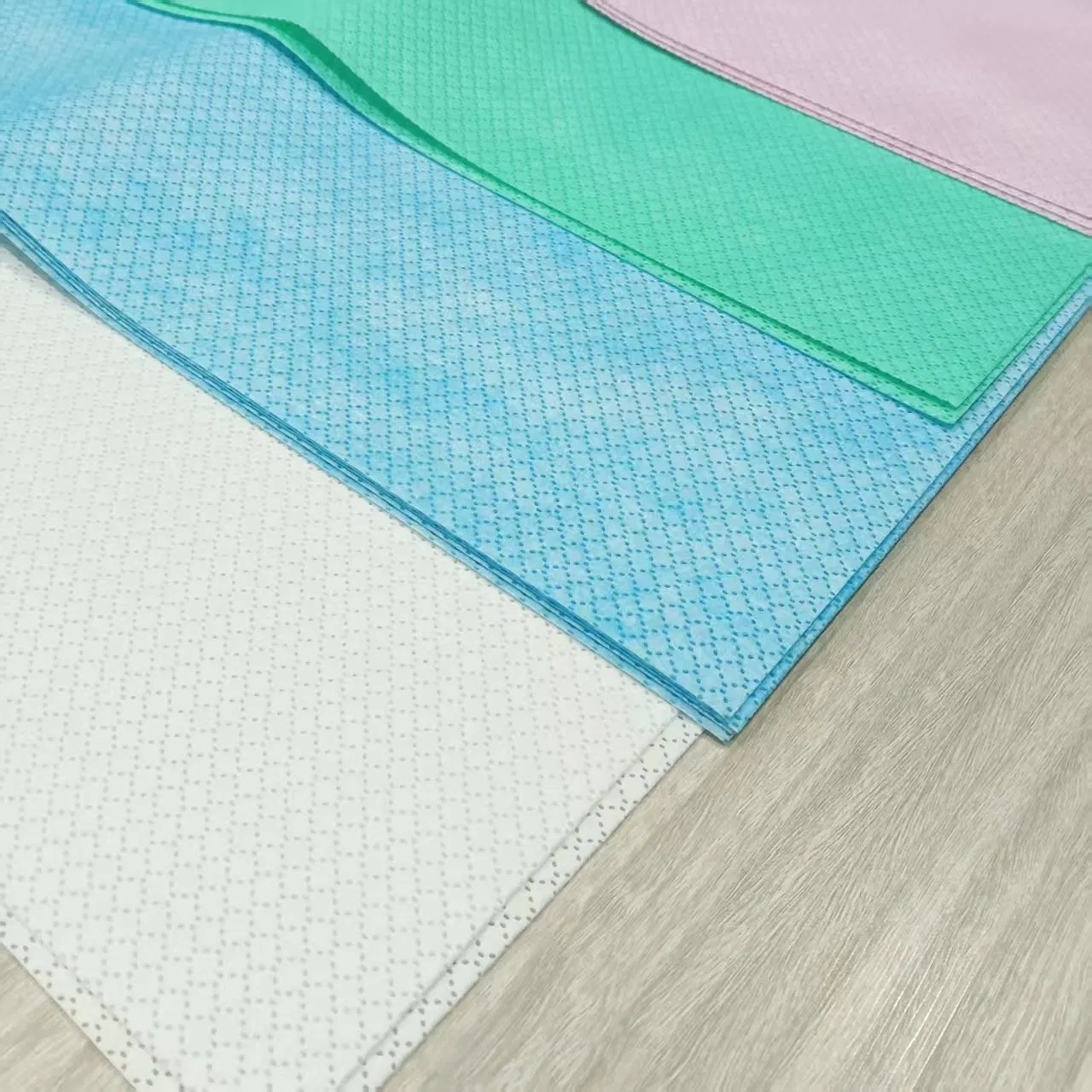 PP Absorbent Mats for Resort Restaurants Pink Table Mats