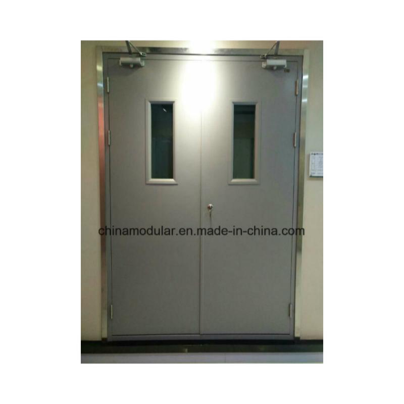 Low Price Fire Door with View Glass on Hot Sale (CHAM-SD02)