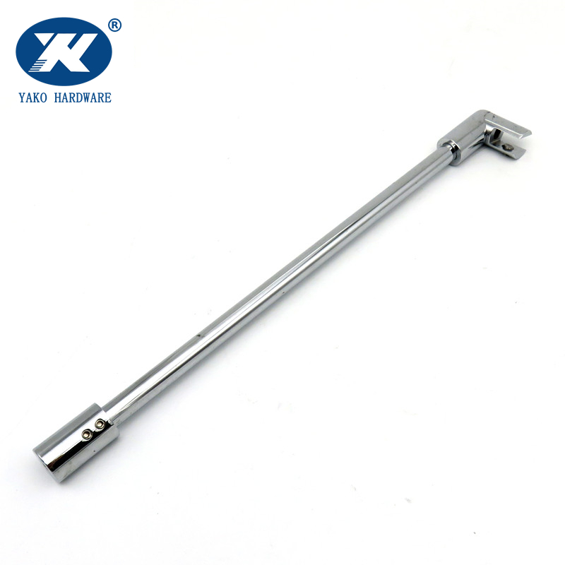 Угловая опора для стекла в душе 90 градусов