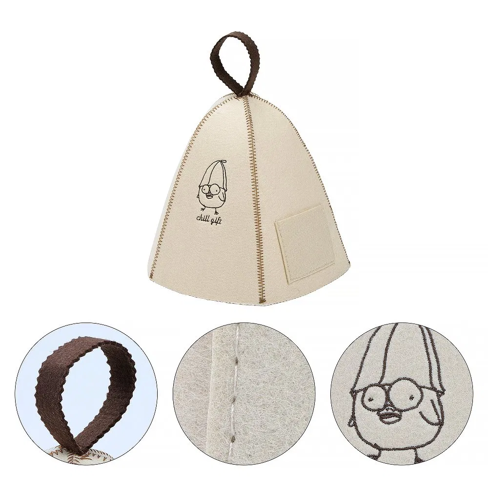 Hot Selling 2mm Felt Sauna Hat Russian Banya Sauna Hat for Sauna