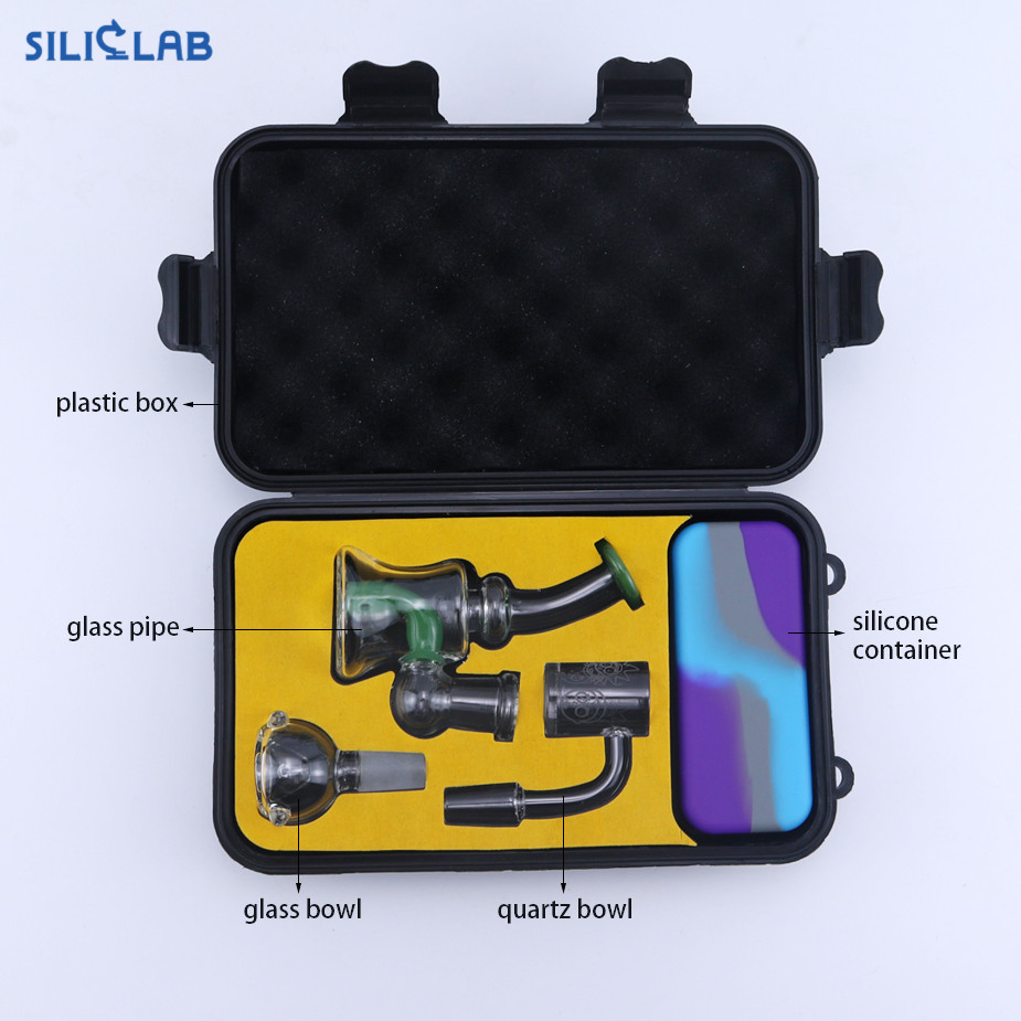 Smoking Wholesale Supplies Glass Water Pipe Gift DAB Rig Smoking Pipe Smoke Kit