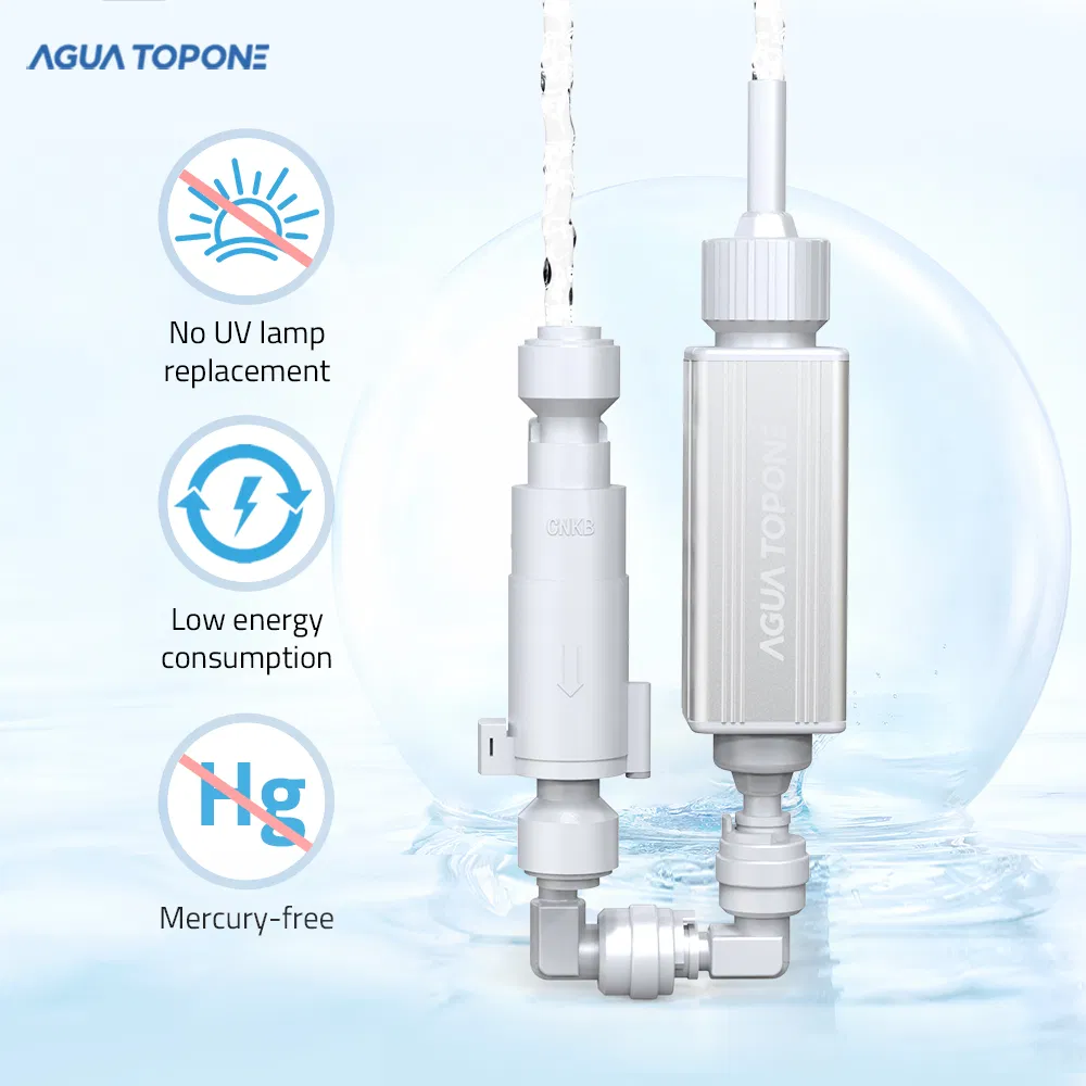 UVC LED Water Sterilizer Pou 4.8W 1gpm Drinking Water Treatment UV Water Purifier