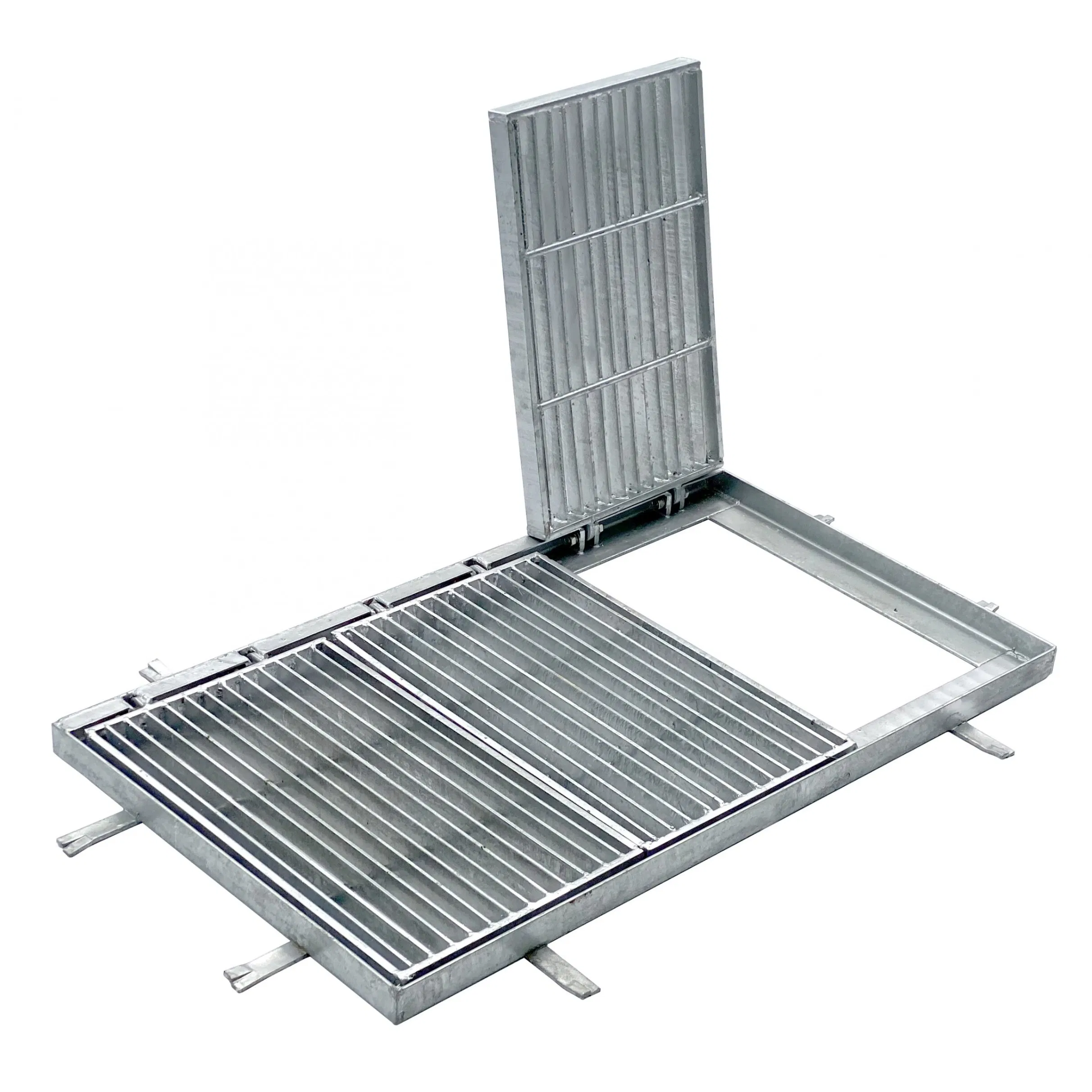 Easy Drain Channel System Commercial Trench Grate Diamond Steel Grating