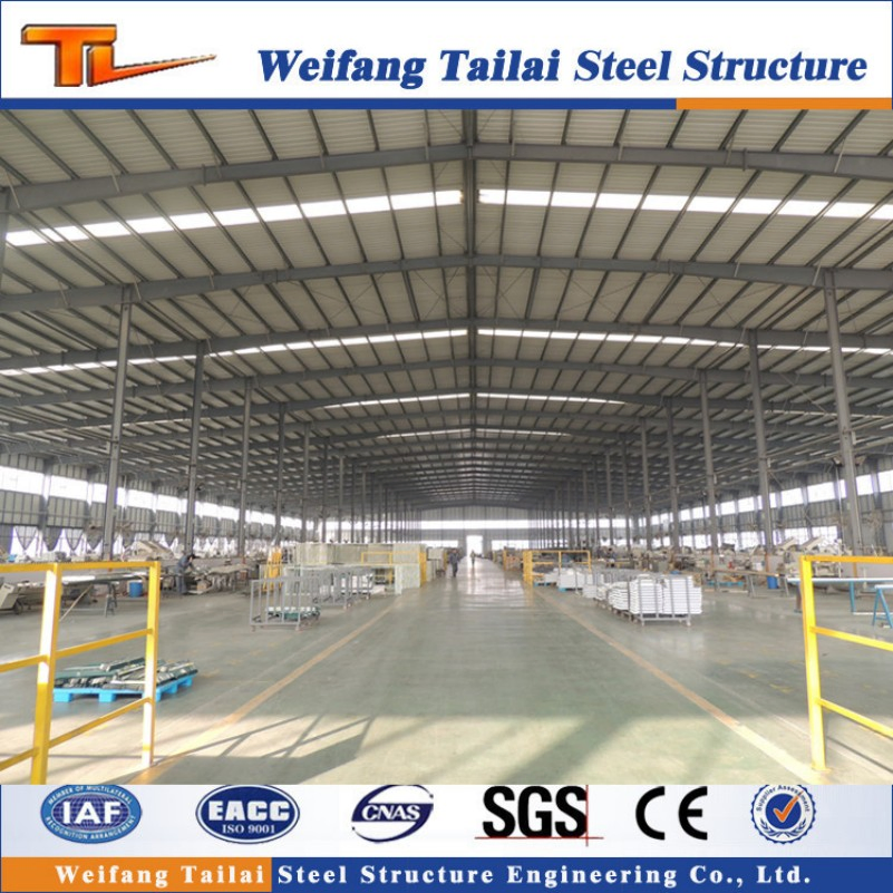Carbon Steel Column Prefab Prefabricated Building Metal Workshop