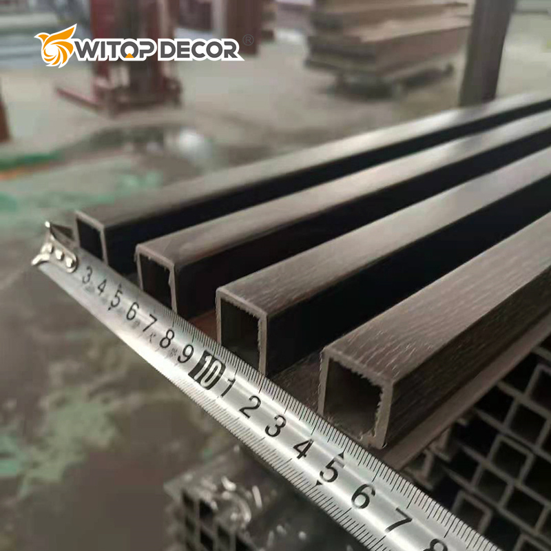 Exterior Outer Wall Cladding PVC Wood Plastic Exterior Wall Cladding Classic WPC Wall Cladding Panel