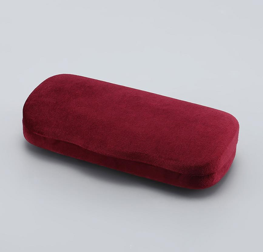High Quality Velvet Glasses Case Hard Metal Case for Eyeglasses Eyewear Case