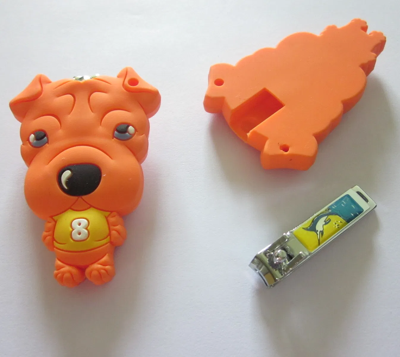 Lovely Cute Dog Shape Cartoon Nail Clipper with Silicon Cover
