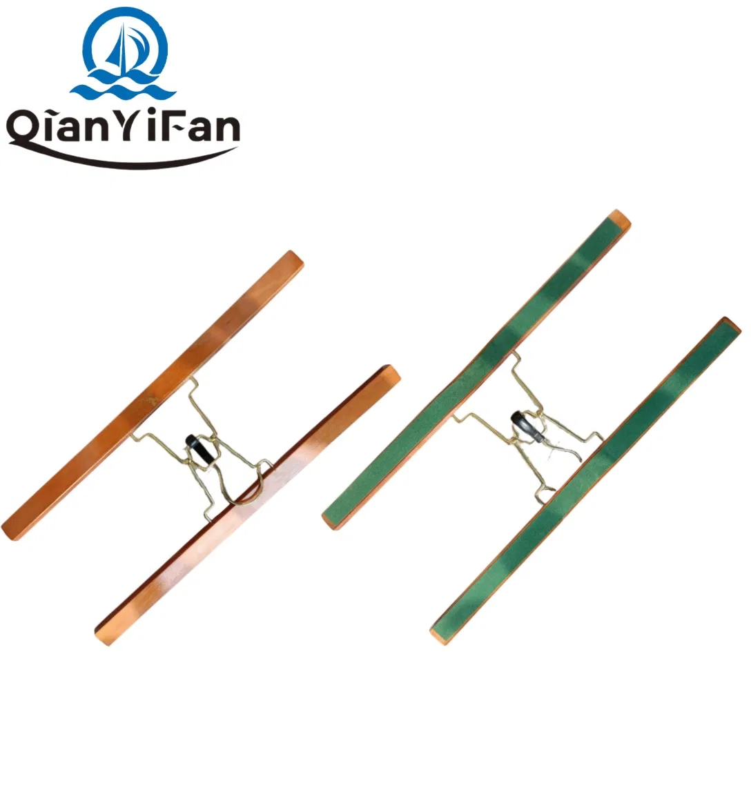 Wholesale Premium Wooden Trouser Hangers for Hotels, Spas, Resorts, and Custom OEM Orders Available