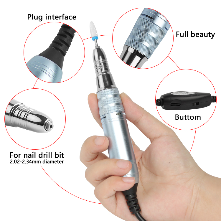 Factory Price Nail Polisher Gel Remover Pen Shape Nail Grinder Salon Use