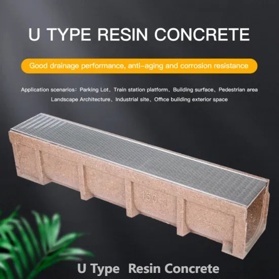 Trench Drain Systems Drainage Grates Polymer Concrete Drain Channel