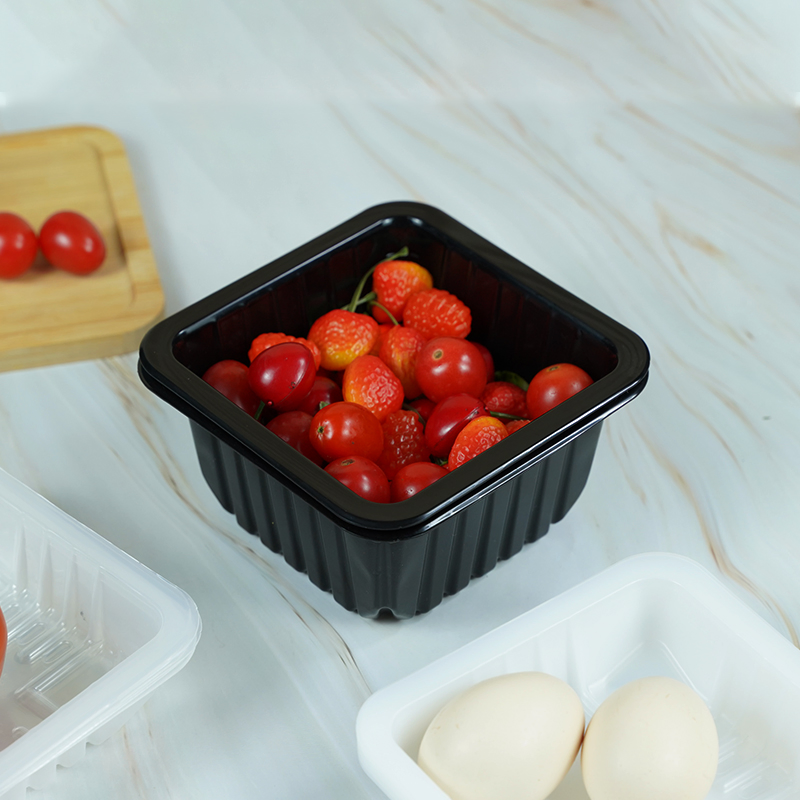Ecofriendly PP Meat Packing Tray Disposable Vegetable Fruit Tray