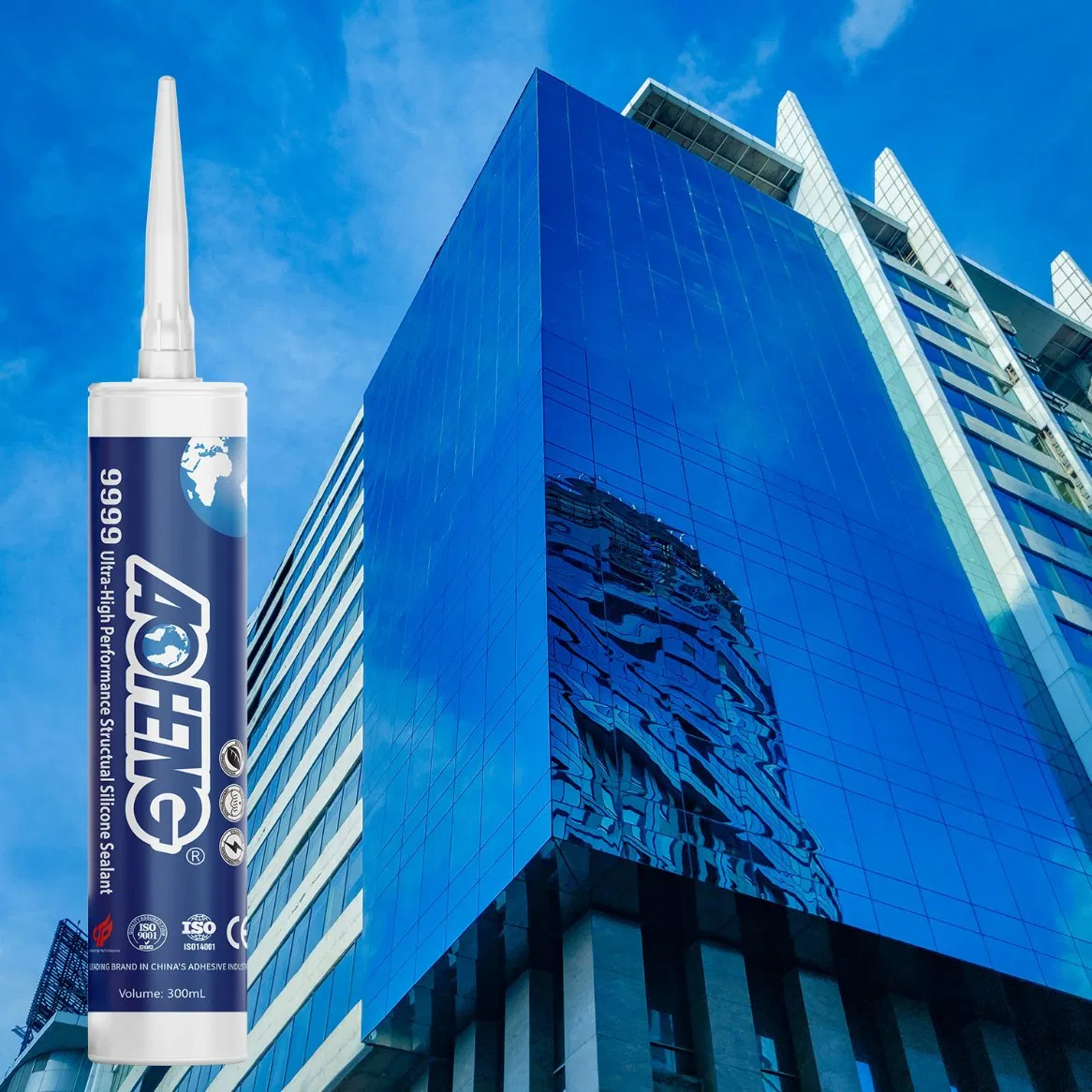 Premium Neutral Silicone Sealant for Wood and Structural Adhesives