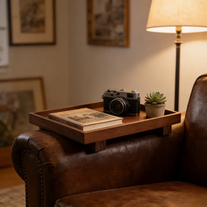 Classic Elevated Serving Solution Designed for Stylish Presentation and Practical Function Wooden Tray