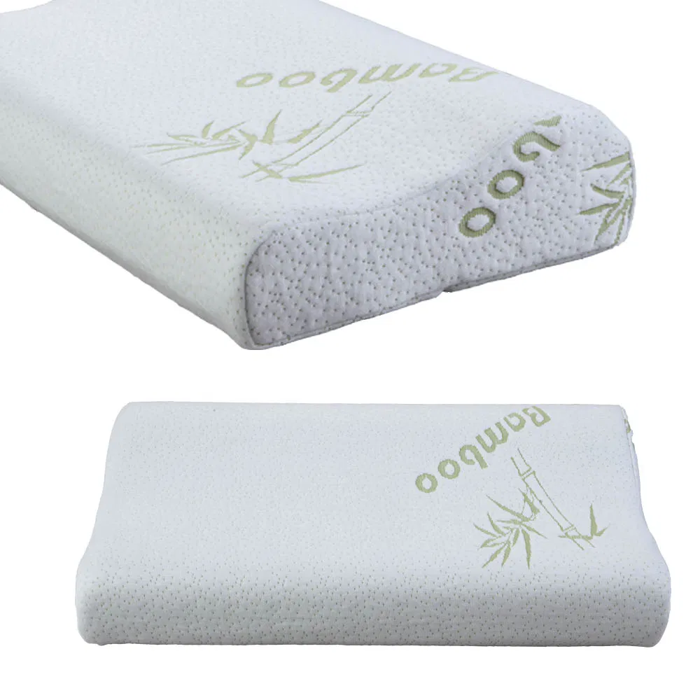 Memory Foam Pillow Shredded with Washable Bamboo Fabric
